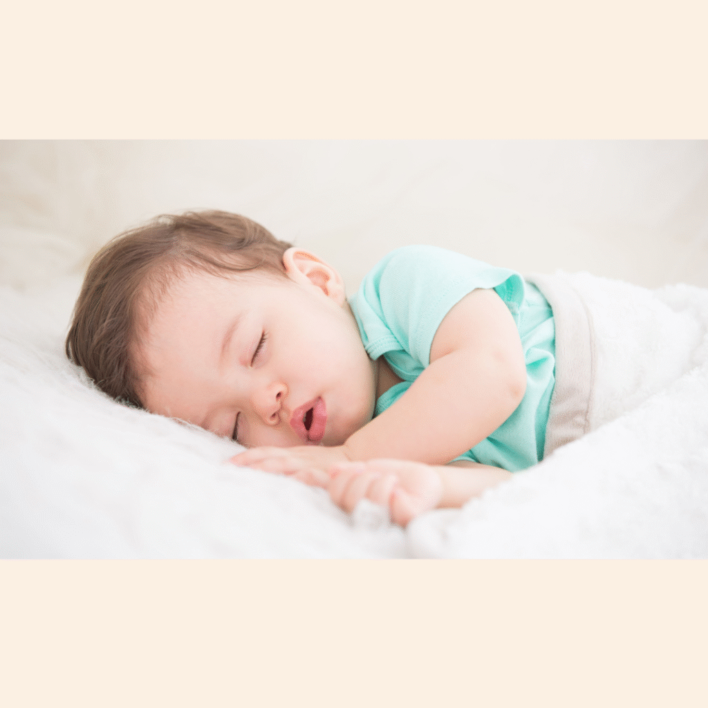 Baby mouth breathing and snoring